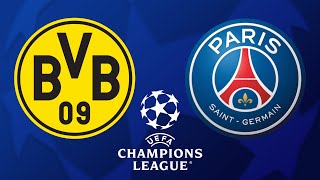 Borussia Dortmund  Paris SaintGermain  UEFA Champions League Halbfinale  LiveradioWatchparty [upl. by Ragas354]