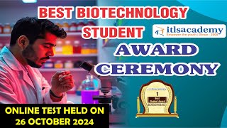 Best Biotechnology Student Award Ceremony [upl. by Sully156]