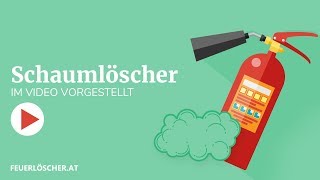 Schaumlöscher  Feuerlöscher für den Haushaltsgebrauch [upl. by Hacim]