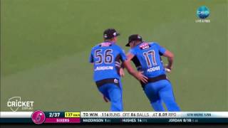 Highlights Strikers v Sixers  BBL06 [upl. by Mahon]