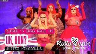 RuPauls Drag Race UK Series 2 United Kingdolls quotUK Hunquot [upl. by Oeflein727]