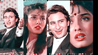 Kumar sanu 90s Hindi Song 🌷 4K HD Full Screen  ⚘WhatsApp Status 😘  Do Baatein Ho Sakti Hai 🥰 [upl. by Hurty]