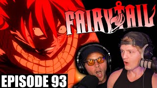 DRAGON SLAYERS VS DROMA ANIM  Fairy Tail Episode 93 REACTION [upl. by Laurella]