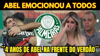 HOMENAGEM A ABEL FERREIRA EMOCIONOU A TODOS´´4 ANOS NO VERDÃO´´ NOTICIAS DO PALMEIRAS DE HOJE [upl. by Hairahcez913]