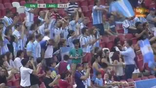 Singapore vs Argentina 0 6 Highlights amp Goals 2017 HD [upl. by Wolenik]