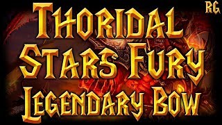 Thoridal The Stars Fury Legendary BOW DROP  World of Warcraft [upl. by Biron]