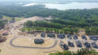 Construction along The Bay Pointe Golf Course in Onset MA [upl. by Ayotal]