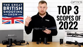 Three Of The Most Popular Rifle Scopes From The British Shooting Show 2022 [upl. by Norad]