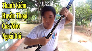 Strengthlee Vlogs  Kiếm Huyền Thoại Yubashiri Zoro Của Strengthlee  The real life Yubashiri Sword [upl. by Ratib]