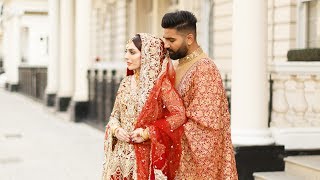 JW Marriott Grosvenor House London  Pakistani Wedding Highlights [upl. by Niwri]