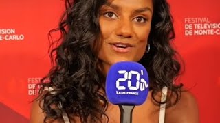 Simone Ashley interview with 20 Minutes TV at Monte Carlo Film Festival [upl. by Race]