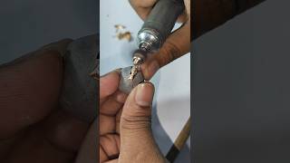 How to design gold jewellery goldmaking goldjewellerymaking jewellery wood ring [upl. by Ardnu]