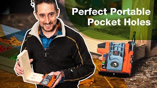 Perfect Portable Pocket Holes with the Armor Tool Pocket Hole Mini Jig [upl. by Parshall]