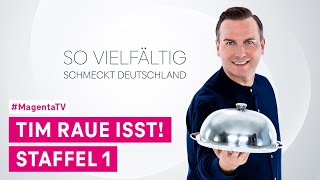 Tim Raue isst So vielfältig schmeckt Deutschland – Staffel 1  Trailer  MagentaTV Original [upl. by Sirrep]