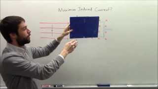 Maximum Induced Current  Change in Flux for Rotating Loop  Physics Made Easy  BU  PY106 [upl. by Sal]