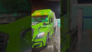 First Blue Beacon Wash mychannel myjourney trucking primeinctrucking kendricklamar M2DHLOGIC [upl. by Haimerej413]