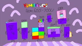 NUMBERBLOCKS Counting Video 60017000 [upl. by Sadnalor]