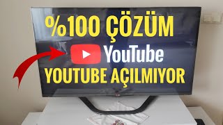 Televizyonda YouTube Açılmıyor 100 ÇÖZÜM [upl. by Odab]