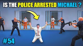 GTA 5  where is MICHAEL   is the POLICE arrested MICHAEL   GTA V BANGLA gameplay 54 [upl. by Llered]