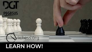 Play chess with the DGT Pegasus on Lichess against a friend or the engine [upl. by Dlanar]