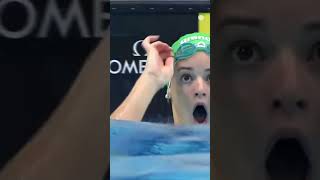 Kaylee McKeown Breaks World Record At 50m Backstroke KayleeMckeown swimming worldrecord [upl. by Hanover]