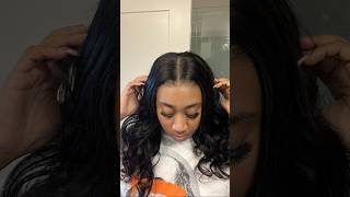 QUICKEST WIG INSTAL from UNice01  unicehair unicehairstyles wiginstall wigreview wig [upl. by Docia]