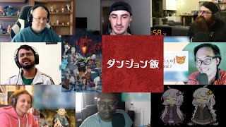 【海外の反応】ダンジョン飯 7話 Delicious in Dungeon Episode 7 Reaction Mashup [upl. by Aicnerolf]