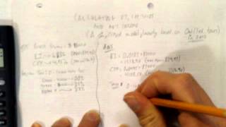 CALCULATING EI CPP TAXES AND NET INCOME [upl. by Ocsinarf69]