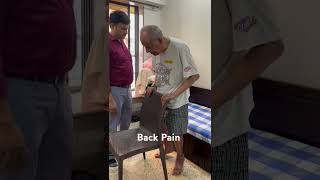 Treatment Back Pain Knee Pain He is suffering from 1 months relief by Dr Varma Physio Treatment [upl. by Ainsley]