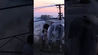 Kamov helicopter cold start shorts [upl. by Anirtik]