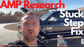 AMP Research Steps Stuck after Changing Truck Batteries Problem Resolved after Troubleshooting [upl. by Cristal]