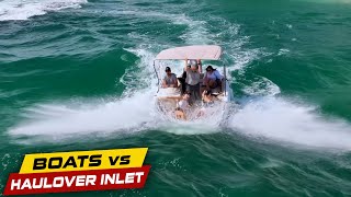 THEY WERE NOT READY FOR HAULOVER   Boats vs Haulover Inlet [upl. by Hochman]