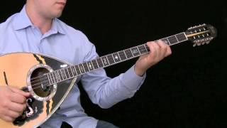 Bouzouki Lesson  FMajor scale motifs on the Kalamatiano rhythm [upl. by Aesoh]