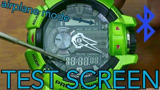 GShock GBA400 series quick TEST SCREEN check  BOTH of them [upl. by Ramat]