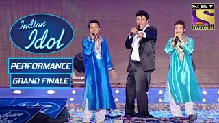 Finalists ने दिया Anu Malik के साथ Performance  Indian Idol Season 3  Grand Finale [upl. by Euqnom322]