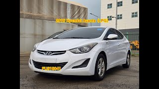 2015 Hyundai Avante used car export FU319041 carwara 카와라 더뉴아반테 수출 [upl. by Nevets536]