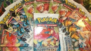 800 abonnés  Ouverture de 12 Boosters Pokemon Frontières Franchie quotMeilleurs ouverture 2quot [upl. by Mcarthur]