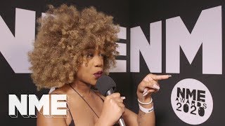 Chidera Eggerue talks about her love for FKA Twigs and George The Poet at NME Awards 2020 [upl. by Seldan3]