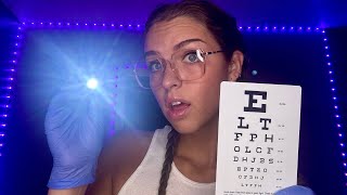 ASMR  FASTEST 5 MINUTE EYE EXAM [upl. by Yerffe]