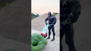 Hulk vs Harley Quinn and Venom pissing and the ending  Marvel Toys [upl. by Harehs995]