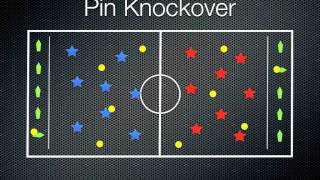 PE Games  Pin Knockover [upl. by Livesay412]