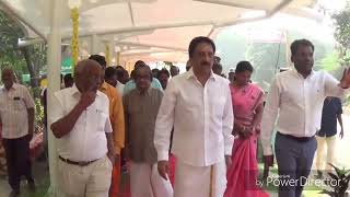 Tiruvannamalai Girivalam path New Foot Path Shelter Inaugurate collector [upl. by Netsreik]