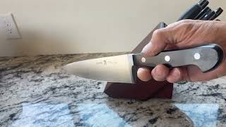 HENCKELS Solution Razor Sharp Review Well Crafted Knife Set that Keeps its Sharp Edge Great Choic [upl. by Asselim146]