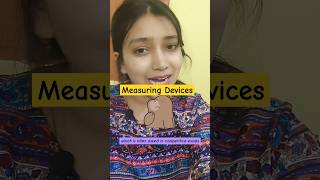 MEASURING DEVICESshortsGK COMPETITIVE EXAMshortsvideo [upl. by Gabbi107]