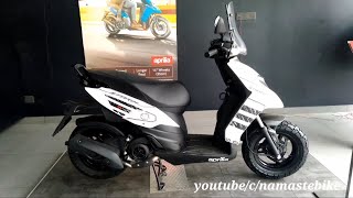 Aprilia Storm 125 2021 bs6 model Detailed Review Hindi with onroad price mileage  ApriliaStormbs6 [upl. by Rodina]