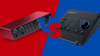 Focusrite Scarlett 2i2 VS PreSonus Quantum ES2 [upl. by Ambur]