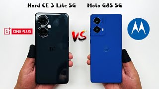 Oneplus Nord CE 3 Lite 5G vs Motorola G85 5G Speed Test [upl. by Merilee]