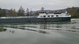 Tanker Chantal II in Gemünden zu Tal [upl. by Ardnuahc]