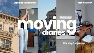 moving vlog big room makeover and tour coffee date amp uni welcome days [upl. by Floss926]