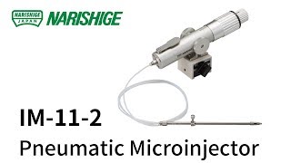 IM112 Pneumatic Microinjector [upl. by Rusel]